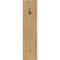 Ekena Millwork 2 1/2"W x 10 3/4"D x 10 1/4"H Traditional Shelf Bracket, Red Oak BKT02X10X10TRRO - alternate 3